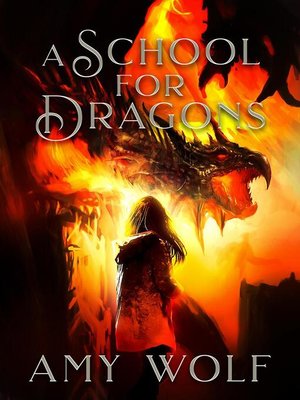 cover image of A School for Dragons: the Cavernis Series, #1